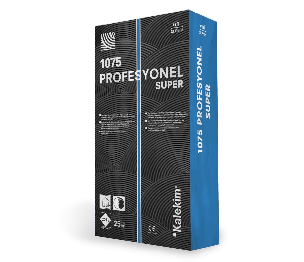 Клей для гранитной плитки 1075 Profesyonel Super